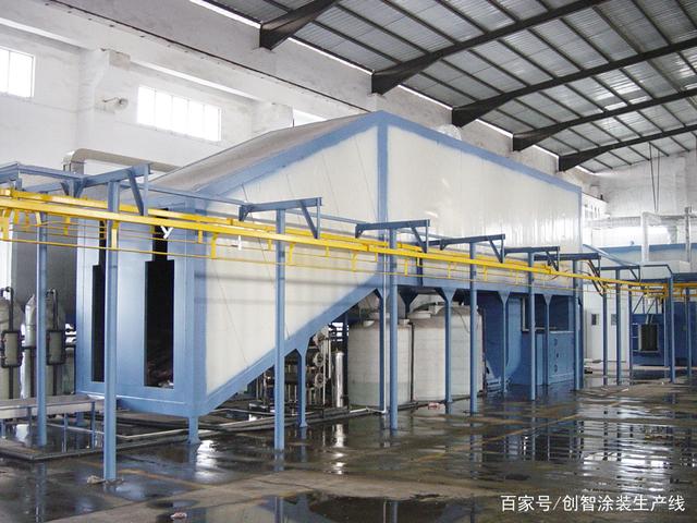 摩托车铝合金车轮链式自动喷涂生产线 五金喷涂设备的高效解决方案